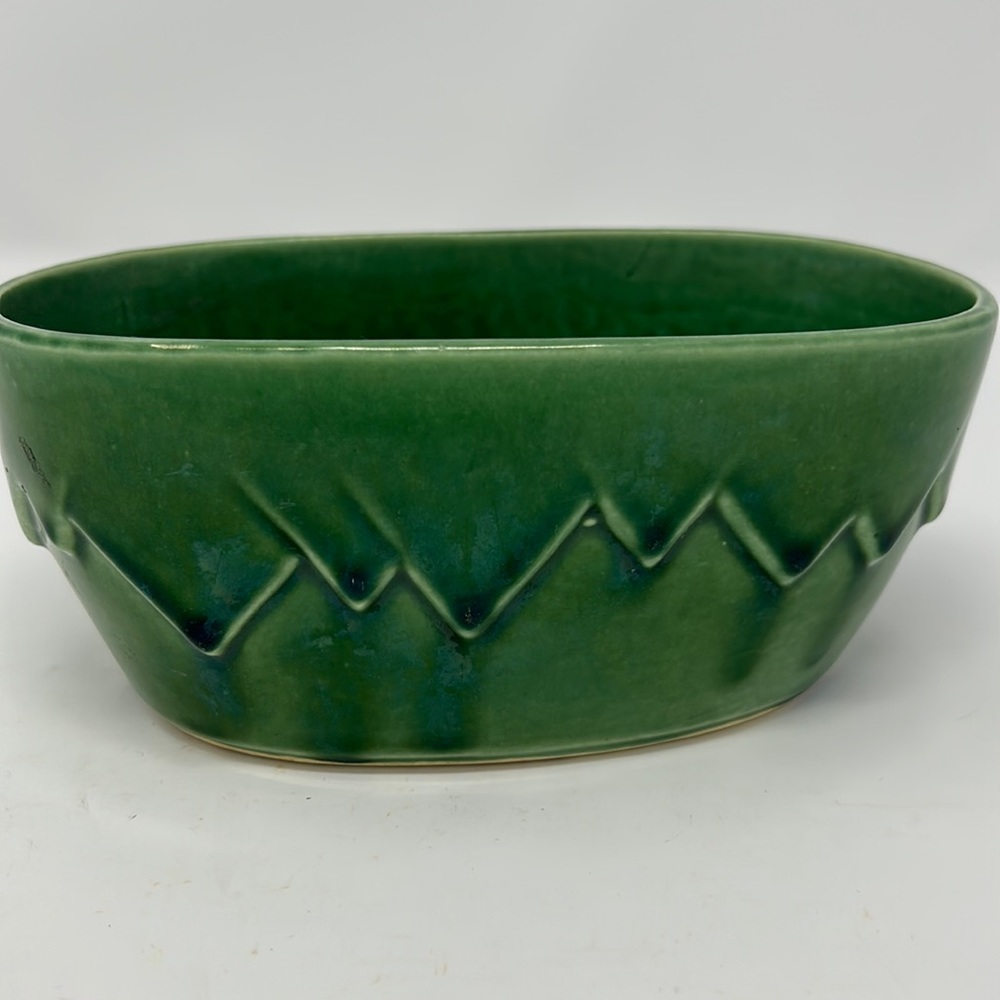 Vintage McCoy Planter MCM Green